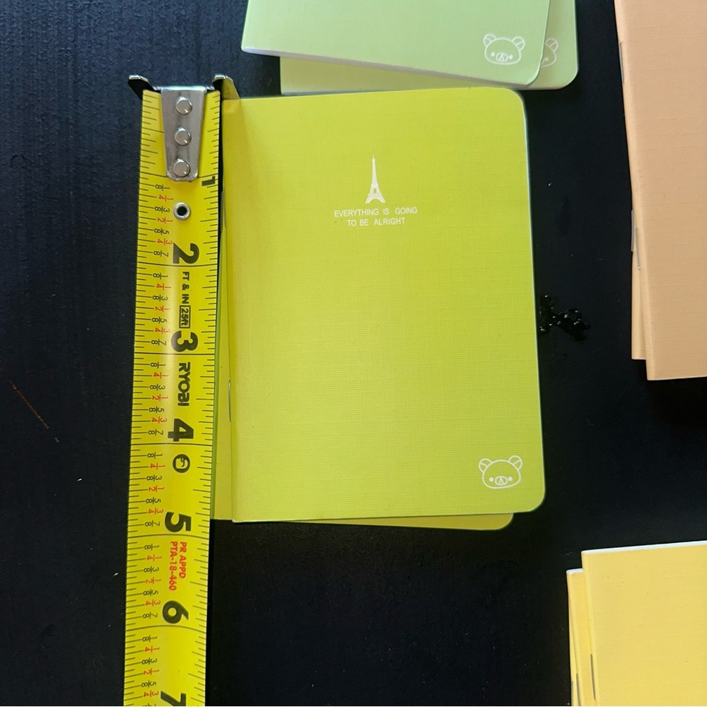 Colorful Eiffel Tower small Notebooks Set - Picture 2 of 7